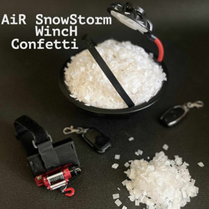 AiR SnowStorm with Winch and Confetti (Gimmick and Online Instructions) by Victor Voitko  – Trick - magic tricks