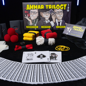 AMMAR TRILOGY SET (Gimmicks and Online Instructions) by Michael Ammar & Murphy’s Magic – Trick - magic tricks
