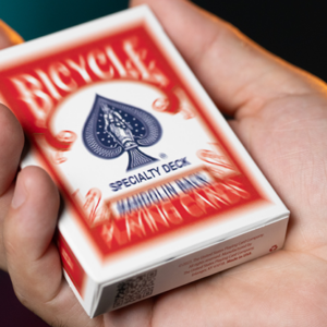 Bicycle Blur Red (Mandolin Back) by Mathieu Bich and Garrett Thomas - magic tricks