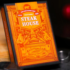 Steak House Playing Cards by Fast Foods Playing Cards - magic tricks