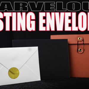 Marvelous Nesting Envelopes (Gimmicks and Online Instructions) by Matthew Wright – Trick - magic tricks