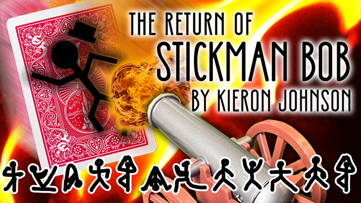 The Return of Stickman Bob (Gimmicks and Online Instructions) by Kieron Johnson – Trick - magic tricks