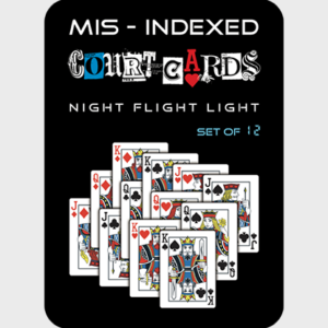 Mis-Indexed Court Cards (LIGHT) – Pack of 12 by Steve Dela – Trick - magic tricks