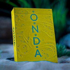 ONDA V2 (Yellow) by Jocu Playing Cards - magic tricks
