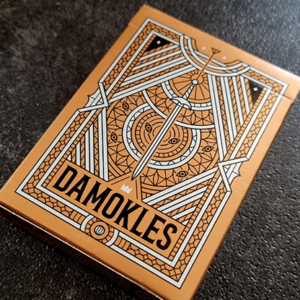 Damokles Cuprum Playing Cards by Giovanni Meroni - magic tricks