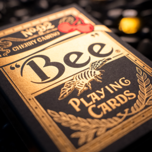 Limited Bee X Cherry 3 deck Set (Blue, Red and Black) Playing Cards - magic tricks