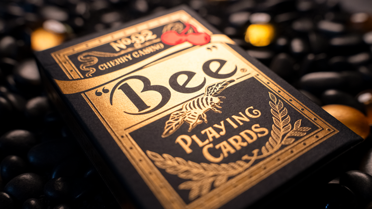 Limited Bee X Cherry 3 deck Set (Blue, Red and Black) Playing Cards - magic tricks
