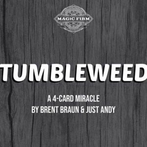 Tumbleweed (Gimmicks and Online Instructions) by Brent Braun and Andy Glass – Trick - magic tricks