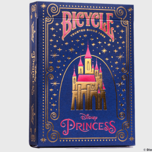 Bicycle Disney Princess (Navy) by US Playing Card Co. - magic tricks