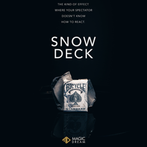 SNOW DECK By Yoan TANUJI & Magic Dream (Gimmicks and Online Instructions) – Trick - magic tricks