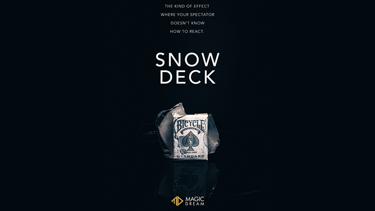 SNOW DECK By Yoan TANUJI & Magic Dream (Gimmicks and Online Instructions) – Trick - magic tricks