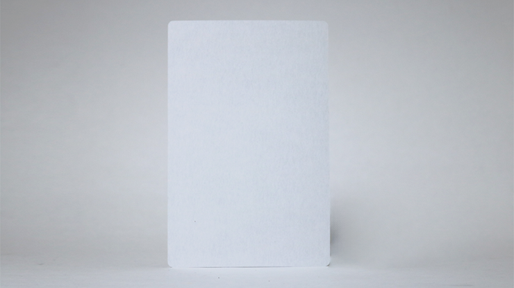 Bicycle Jumbo Blank Face (Blue) - magic tricks