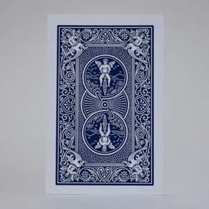Bicycle Jumbo Double Back (Blue/Blue) - magic tricks