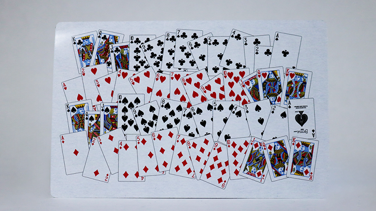 Bicycle Jumbo 52 to 1 (Blue) - magic tricks