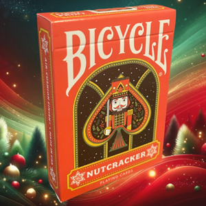 Bicycle Nutcracker (Red) Playing Cards - magic tricks