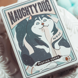 Naughty Dog Playing Cards by 808 Magic and Bacon Playing Card - magic tricks