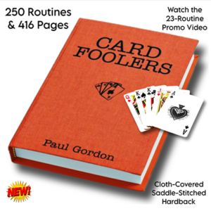 CARD FOOLERS by Paul Gordon – Book - magic tricks