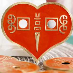 Mirror Heart Red by N2G & Ken Tsoi (Gimmicks and online instructions) – Trick - magic tricks