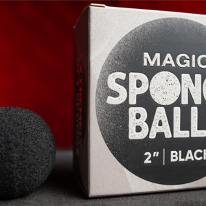 Magic Sponge Balls 4PK BLACK 2″ by Murphy’s Magic - magic tricks