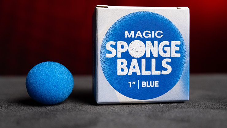 Magic Sponge Balls 4PK BLUE 1″ by Murphy’s Magic - magic tricks