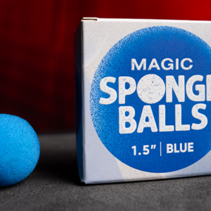 Magic Sponge Balls 4PK BLUE 1.5″ by Murphy’s Magic - magic tricks
