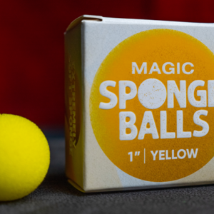 Magic Sponge Balls 4PK YELLOW 1″ by Murphy’s Magic - magic tricks