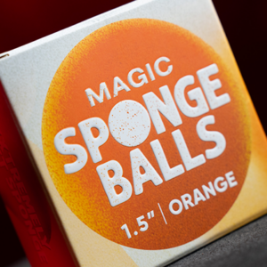 Magic Sponge Balls 4PK ORANGE 1.5″ by Murphy’s Magic - magic tricks