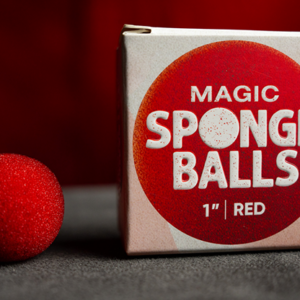 Magic Sponge Balls 50PK RED 1″ by Murphy’s Magic - magic tricks