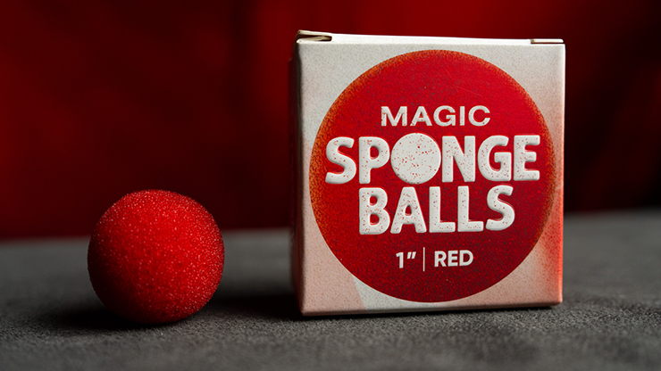 Magic Sponge Balls 50PK RED 1″ by Murphy’s Magic - magic tricks