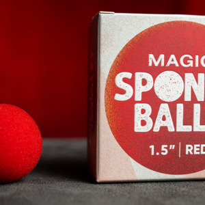 Magic Sponge Balls 50PK RED 1.5″ by Murphy’s Magic - magic tricks