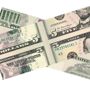 MAGIC MISMADE BILL (USD 5 Dollar Bill) by Diamond Jim Tyler - magic tricks