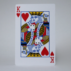 Bicycle Jumbo King Reveal (Blue) by Murphys Magic - magic tricks