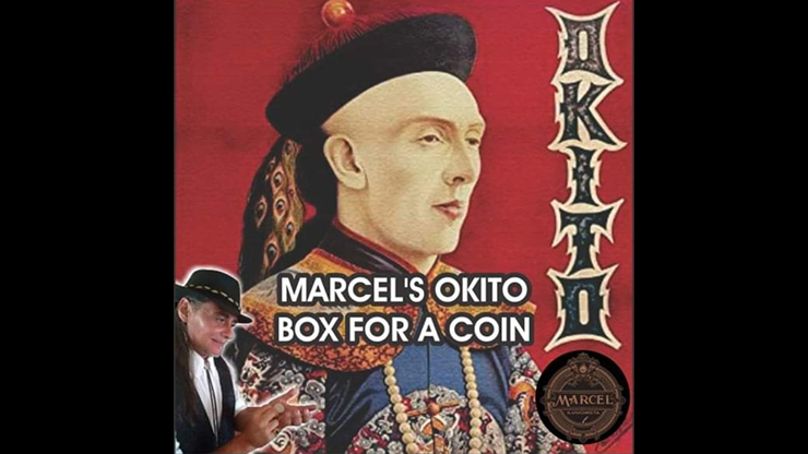 Marcel’s Okito Box DOLLAR SIZE (Gimmicks and Online Instructions) by Marcelo Manni – Trick - magic tricks