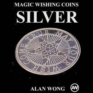 Magic Wishing Coins Silver (12 Coins) by Alan Wong – Trick - magic tricks