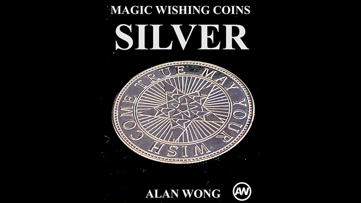 Magic Wishing Coins Silver (12 Coins) by Alan Wong – Trick - magic tricks