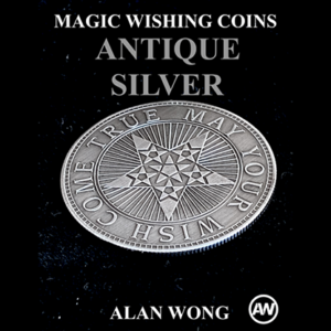 Magic Wishing Coins Antique Silver (12 Coins) by Alan Wong – Trick - magic tricks