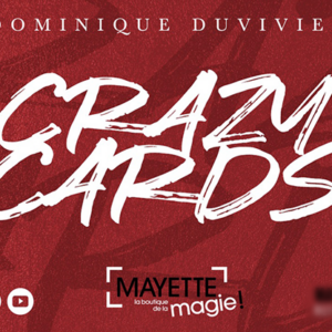 Crazy Cards (Gimmicks and Online Instructions) by Dominique Duvivier – Trick - magic tricks