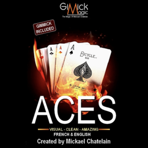 ACES RED by Mickael Chatelain – Trick - magic tricks