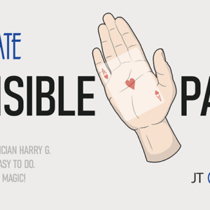 Ultimate Invisible Palm RED by JT – Trick - magic tricks