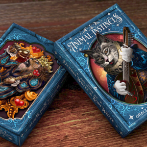 The Animal Instincts Poker and Oracle (Minstrel) Playing Cards - magic tricks