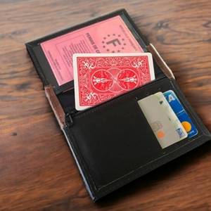 INSTANT WALLET 2.0 (Red) by Andrew and Magic UP - magic tricks