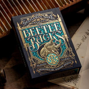 The Beetle Backs (Cobalt Edition) Playing Cards - magic tricks