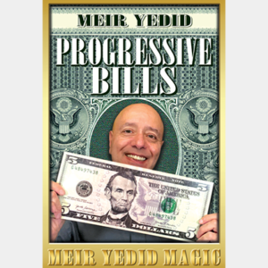 Progressive Bills (Gimmicks and Online Instructions) by Meir Yedid – Trick - magic tricks