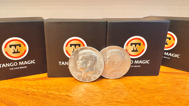 Real Low Silver TUC (Half Dollar) by Tango Magic (D0206) - magic tricks