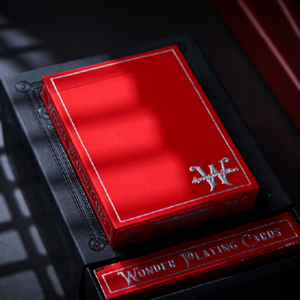 Scarlet Wonder (Signature Cold Foil) Playing Cards - magic tricks