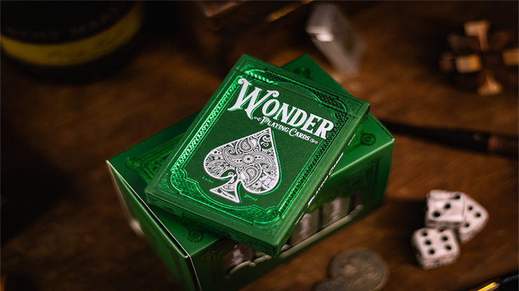 Emerald Wonder Playing Cards - magic tricks