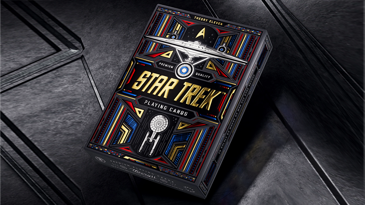 Star Trek Dark Edition (Black) Playing Cards by theory11 - magic tricks