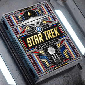 Star Trek Light Edition (White) Playing Cards by theory11 - magic tricks