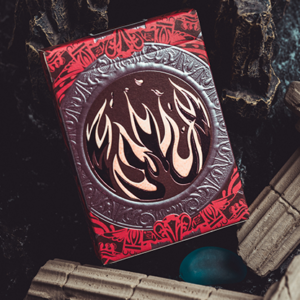 Atlantis: Fire Playing Cards - magic tricks