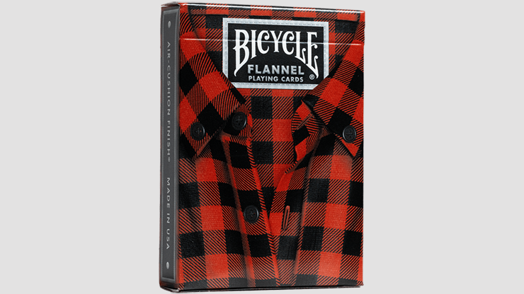 Bicycle Flannel Playing Cards - magic tricks